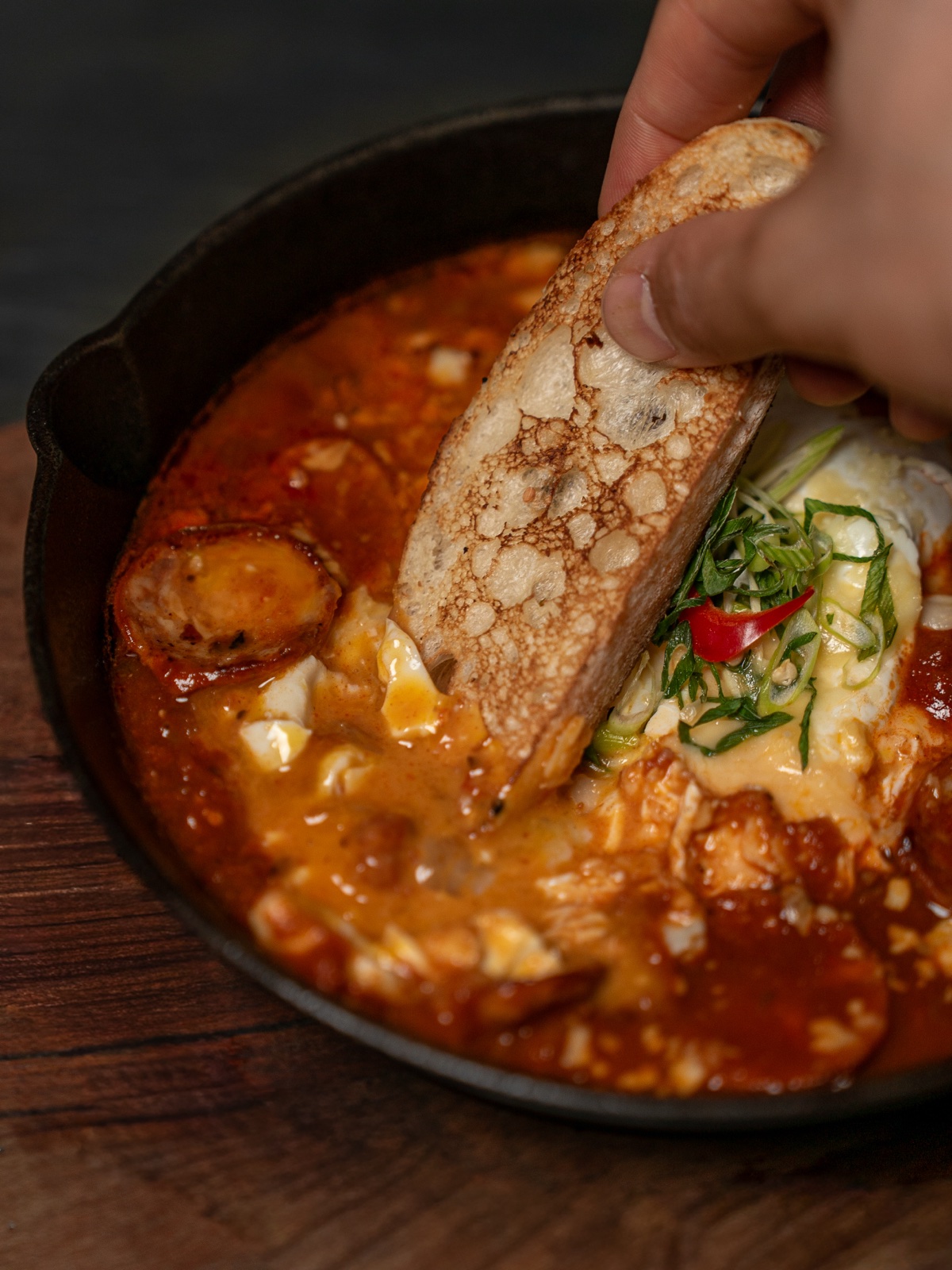 Honeydew Valley iron pan stew