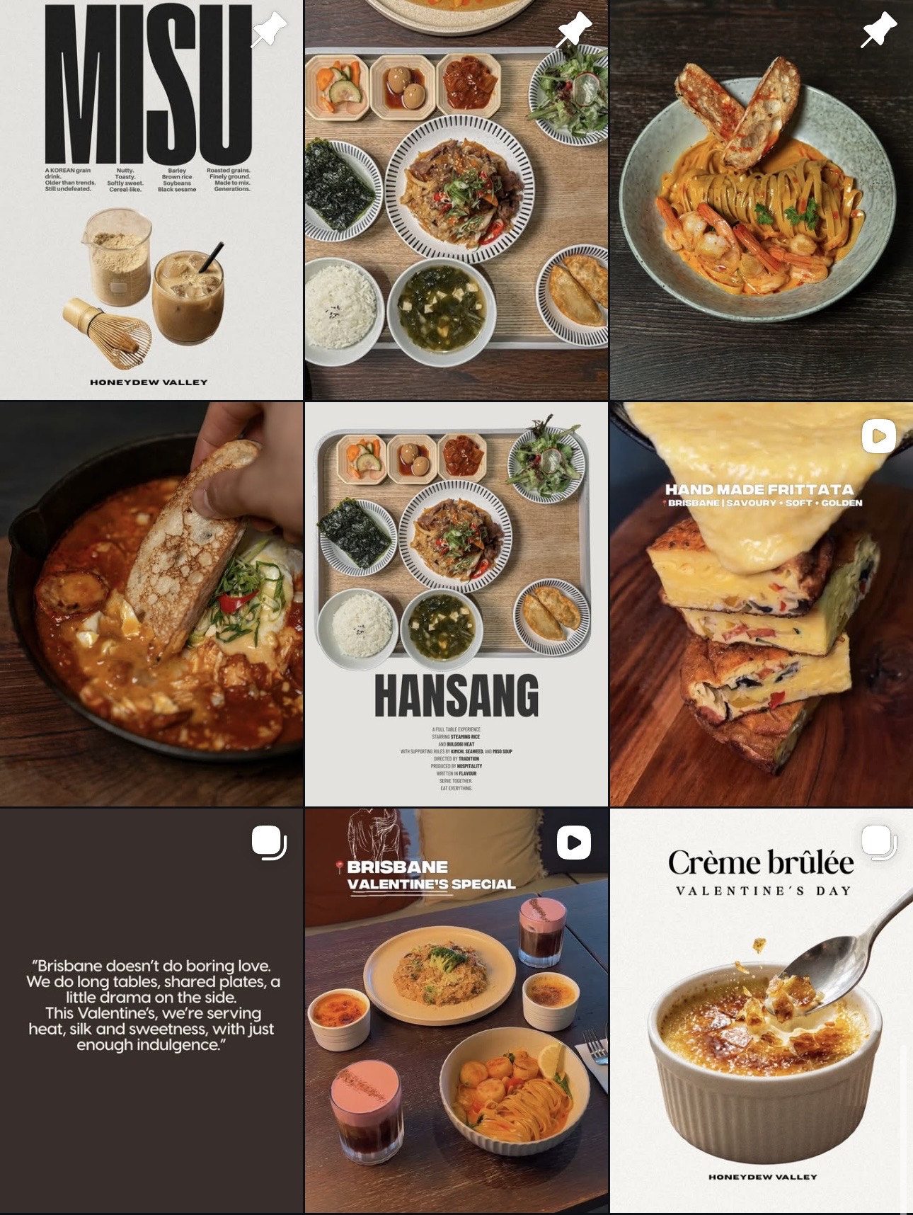 Honeydew Valley Instagram feed