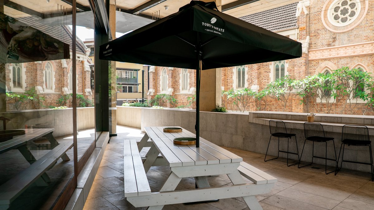 Cafe interior photography