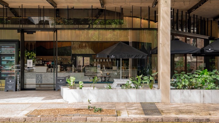 Cafe exterior photography by FLAVA